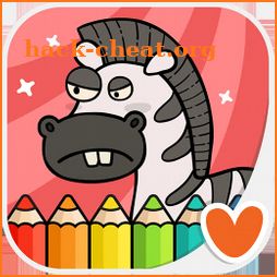English Alphabet Coloring Game - Vkids icon