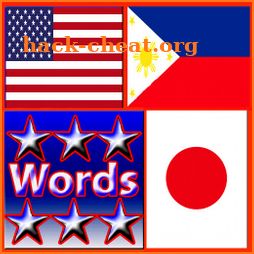 English Words for Filipino or Japanese icon