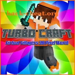 Epic Turbo Craft: Virtual Villagers 3D Pixel World icon
