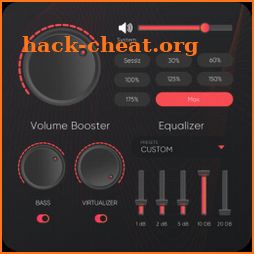 Equalizer, Bass Booster, Sound and Volume Booster icon