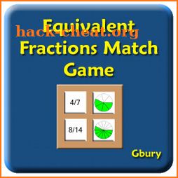 Equivalent Fractions Matching icon