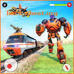 Euro Train Robot Transform: Train Games icon