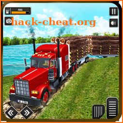 Euro Truck Driving Games : Log, Cargo Transporter icon