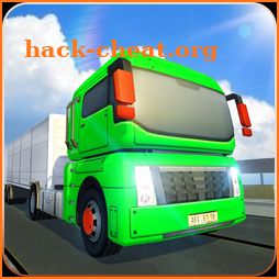 Euro Truck Simulator: Cargo Delivery Truck Parking icon