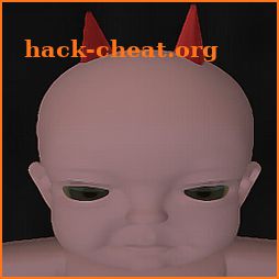 Evil Baby In Pink Dark House icon