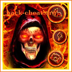 Evil Hell Skull Themes 3D Wallpapers icon