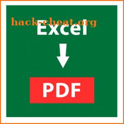 Excel to PDF 2022 icon