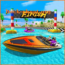 Extreme Boat Racing Game: Water Surfer Stunt Games icon