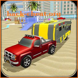 Extreme Off-Road Campervan 3D Truck Simulator 17 icon