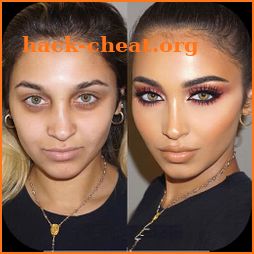 Face makeup Steps (lip, eye, face,) icon
