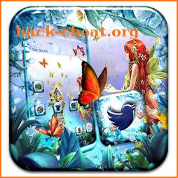 Fairy Butterfly Theme Launcher icon