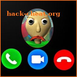 Fake call from baldi Prank Simulator icon