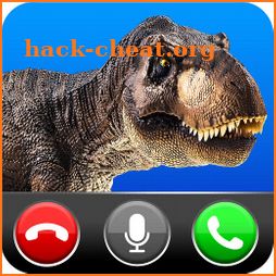 Fake call from Dinosaur World- Jurassic game icon