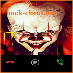 Fake Call from Pennywise vedio-chat-sms icon