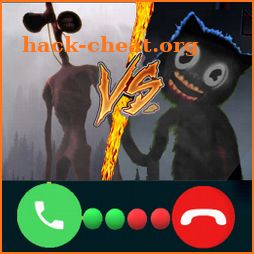 Fake Call From Siren Head and Cartoon Cat - Prank icon