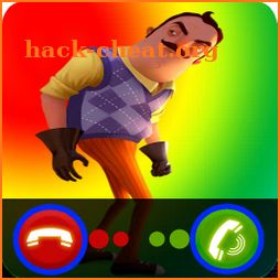Fake Call Hello scary Mr-Neighbor alpha 4 icon