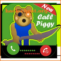 Fake Call: Piggy Calling - call piggy free robux icon