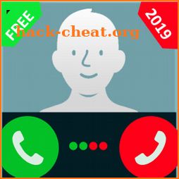 Fake call - prank caller id icon