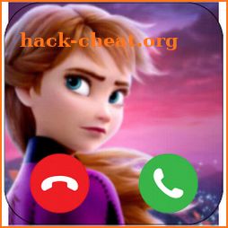 fake call princess prank Simulator icon