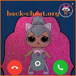 Fake Call Video & Chat With : Surprise Lol Dolls icon