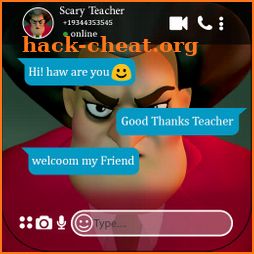 fake call Video From Scary Teacher Simulator Prank icon