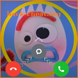 Fake Call Video Live Chat With : Forky Toy icon