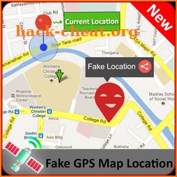 Fake GPS Map Location & Satellite Route Direction icon