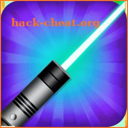 fake laser flashlight icon