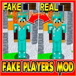 Fake Players Mod for MCPE icon