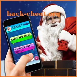 Fake SMS Santa Joke icon