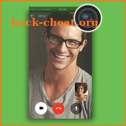 Fake video call - FakeTime for Messenger icon
