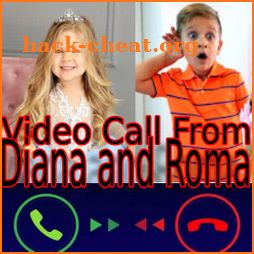 Fake Video Call From Diana & Roma icon
