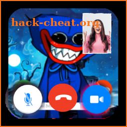 Fake Video Call from Poppy playtime Huggy icon