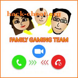 Family Gaming Fake Call & chat icon