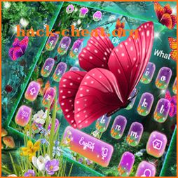 Fantasy Butterfly Keyboard Theme icon