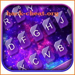 Fantasy Galaxy Glitter Theme Keyboard icon