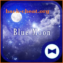 Fantasy Wallpaper Blue Moon Theme icon