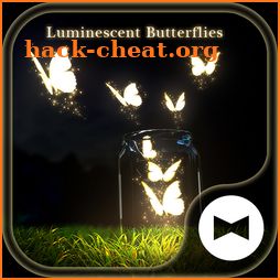 Fantasy Wallpaper Luminescent Butterflies Theme icon