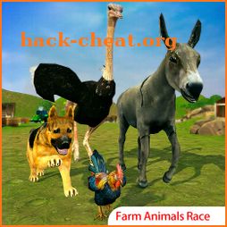 Farm Animal Racing 3D icon