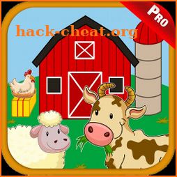 Farm Animals Sounds Kids Game - Animal Noises Quiz icon