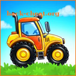 Farm land and Harvest - farming kids games icon