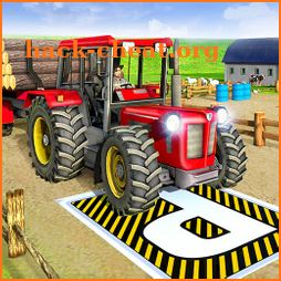 Farming Tractor Trolley Parking: Tractor Driving icon