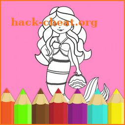 Fashion Beauty Princess Coloring Book icon