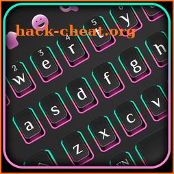 Fashion Black Keyboard icon