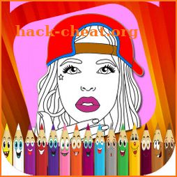 Fashion Coloring Book for Kids icon