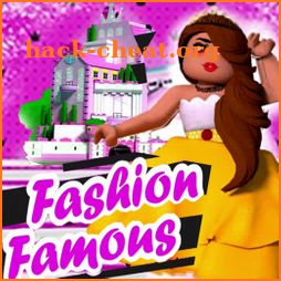 Fashion Famous Frenzy Dress Up Show Run Obby icon