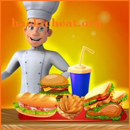 Fast Food Maker Business: Burger Cooking Cafe icon