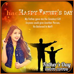 Father's Day Photo Editor icon