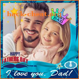 Father's Day Photo Frame 2021 - Happy Father's Day icon