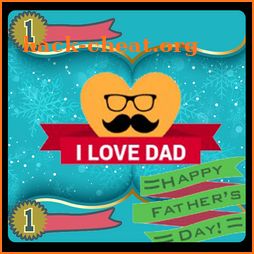 Father's Day Stickers Pack On Photo Greetings icon